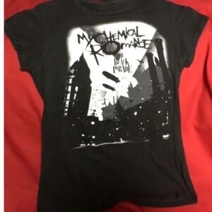 Ladies My Chemical Romance concert tshirt
